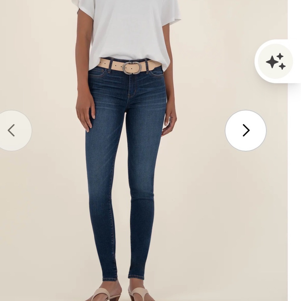 Kut from the Kloth Mia High Rise Slim Fit, Ab Fab, Skinny Jeans, size 4